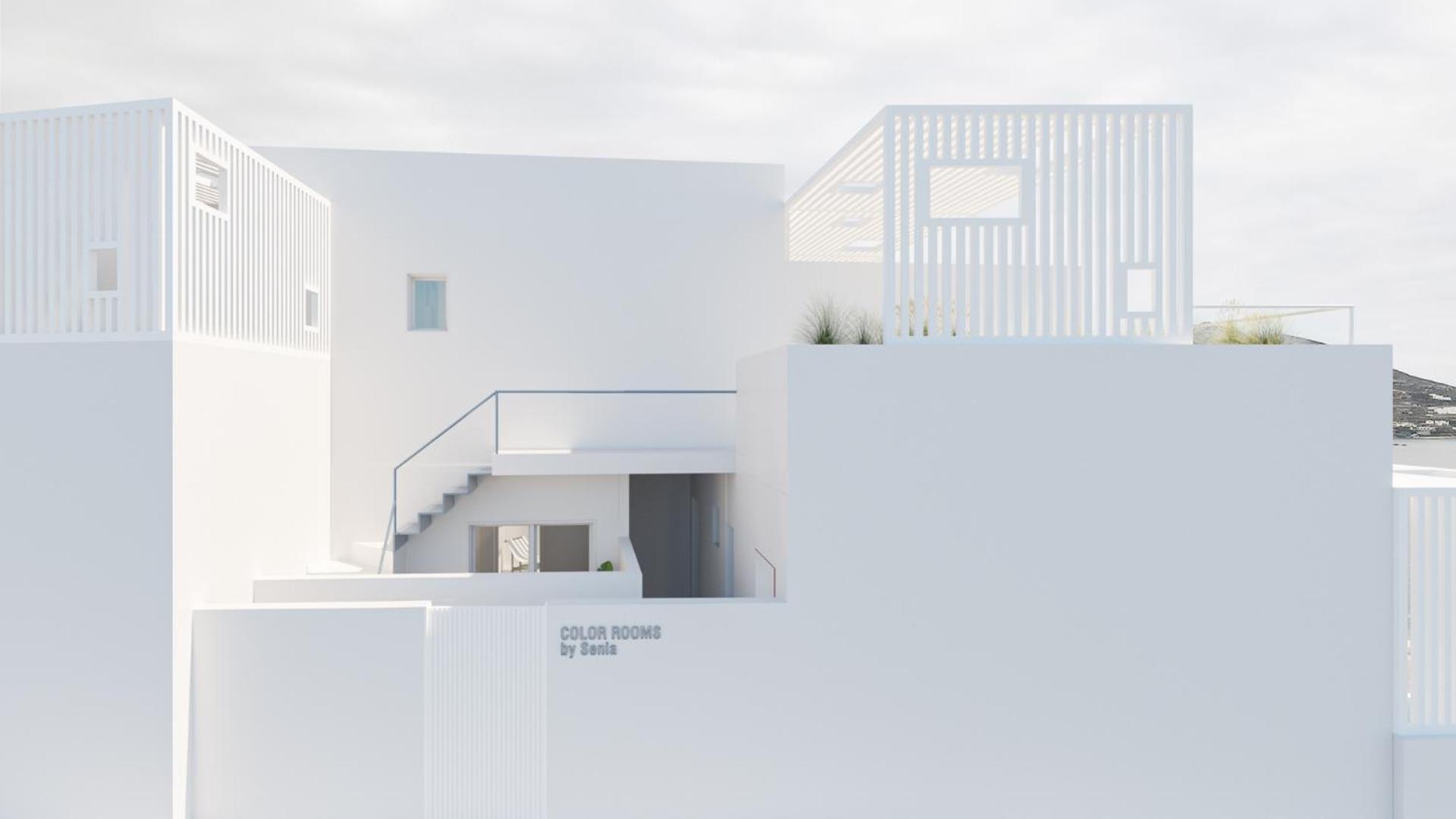 Отель Aegean Colors Paros Науса Экстерьер фото