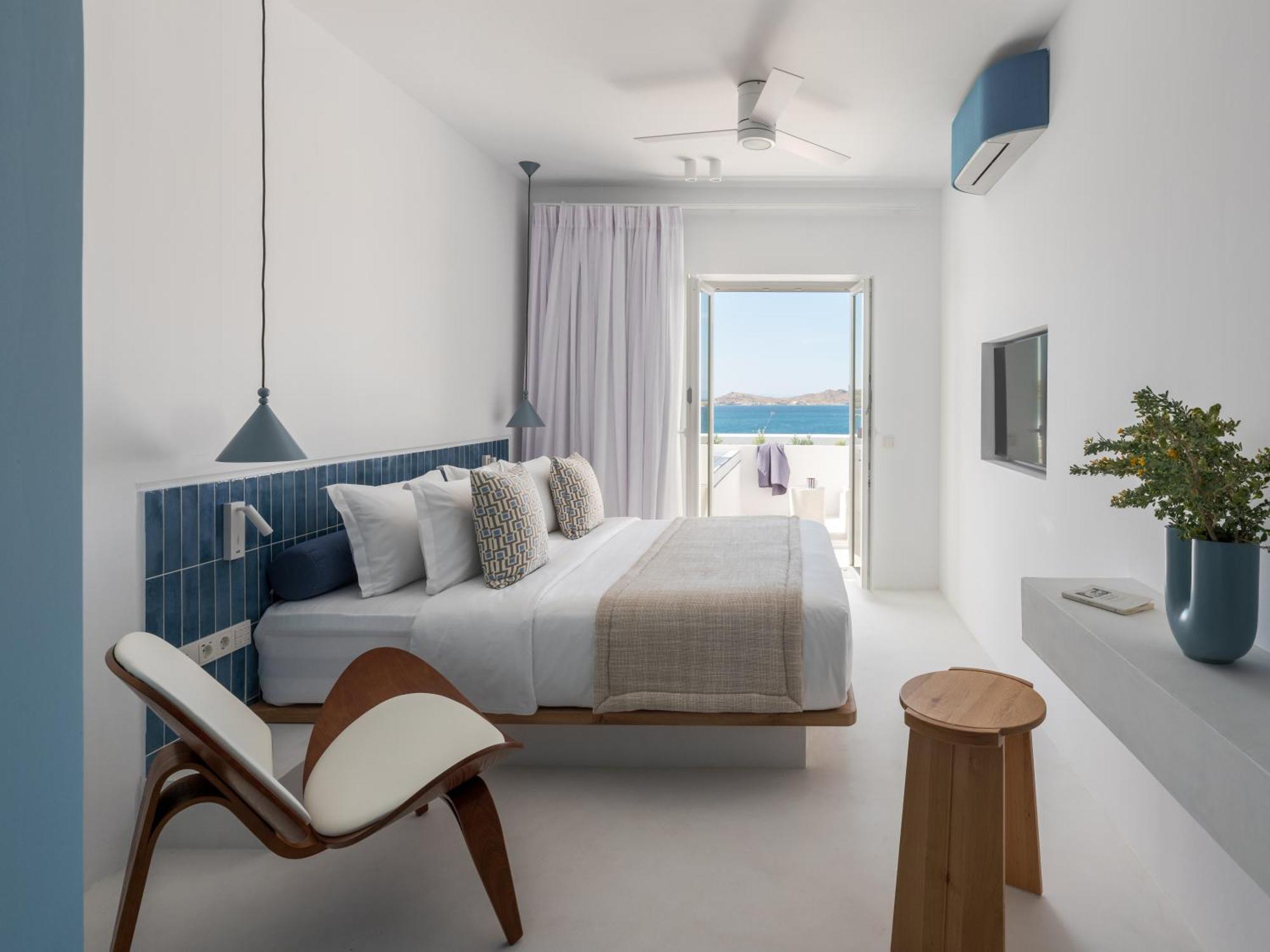 Отель Aegean Colors Paros Науса Экстерьер фото