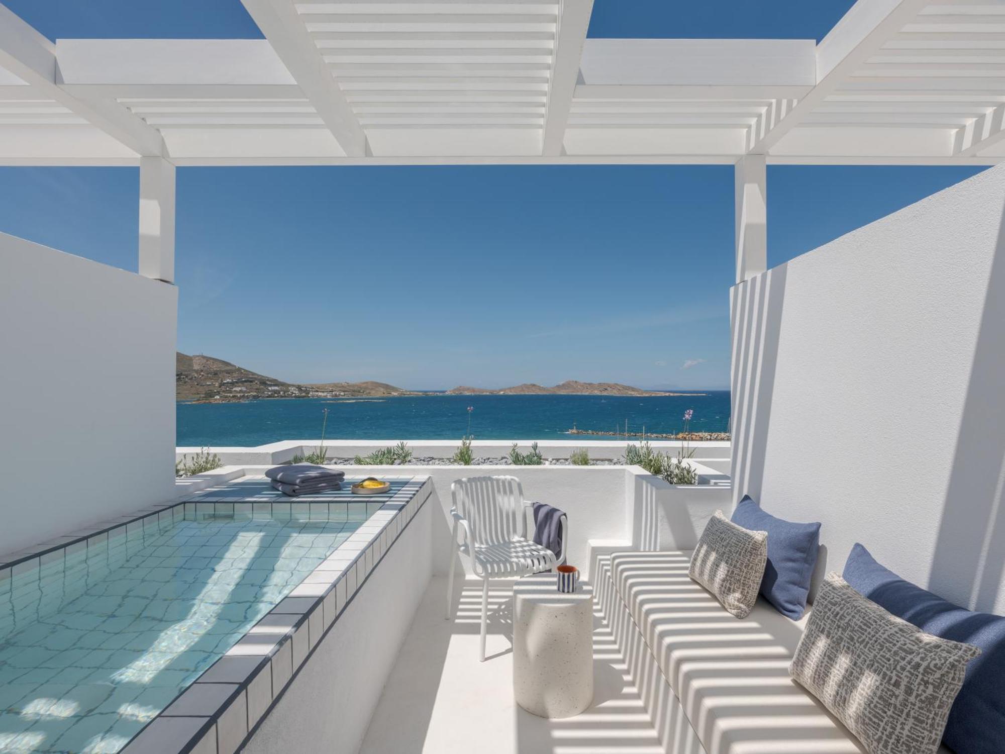 Отель Aegean Colors Paros Науса Экстерьер фото