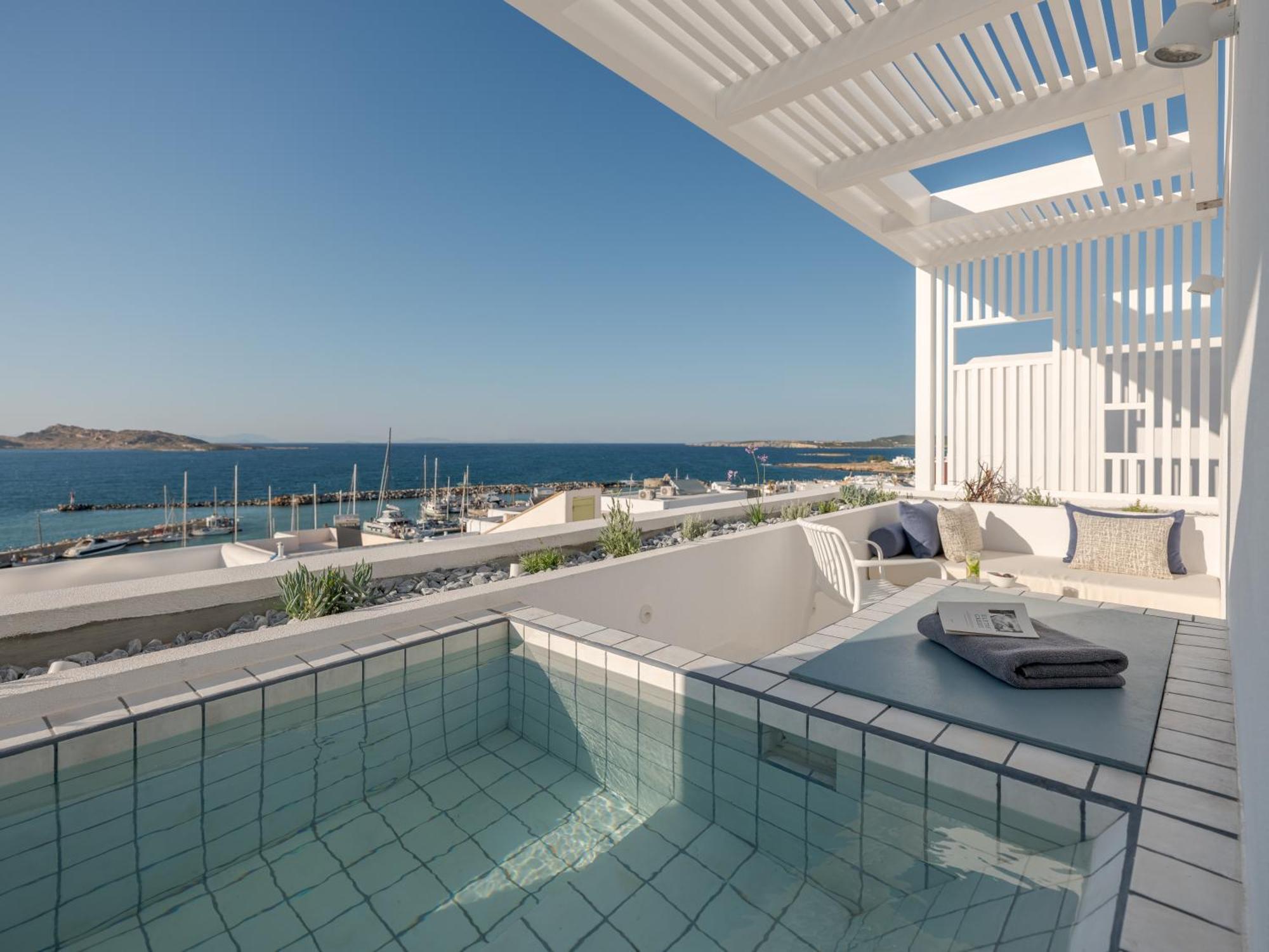 Отель Aegean Colors Paros Науса Экстерьер фото
