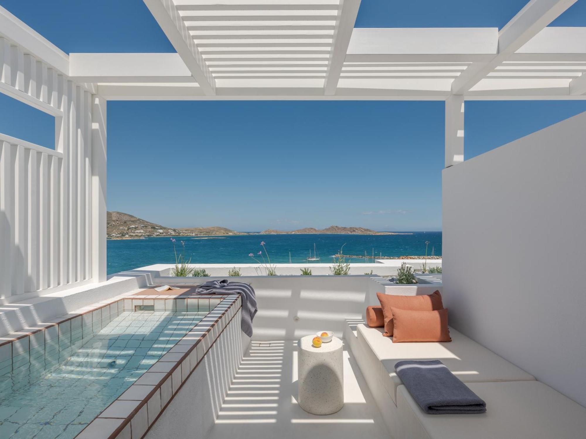 Отель Aegean Colors Paros Науса Экстерьер фото