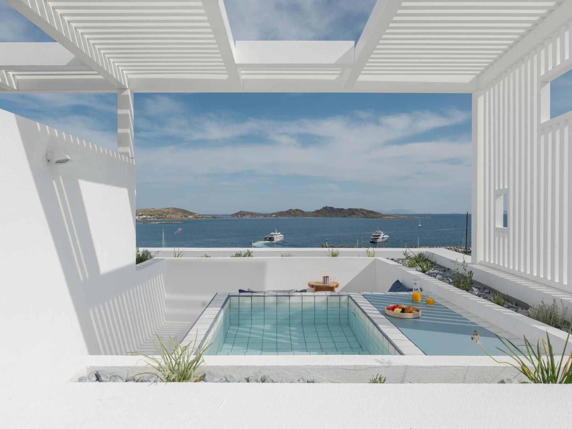 Отель Aegean Colors Paros Науса Экстерьер фото