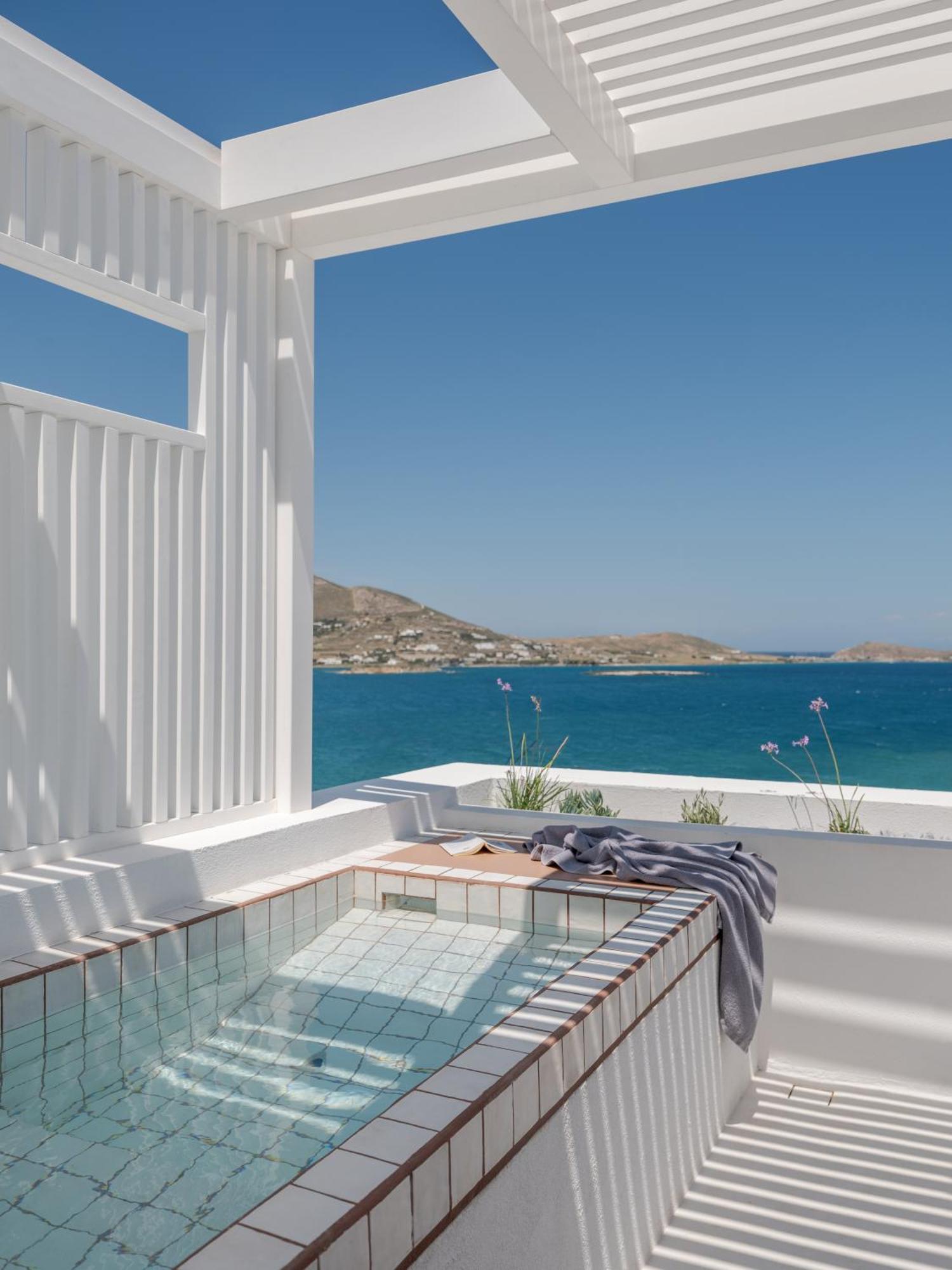 Отель Aegean Colors Paros Науса Экстерьер фото