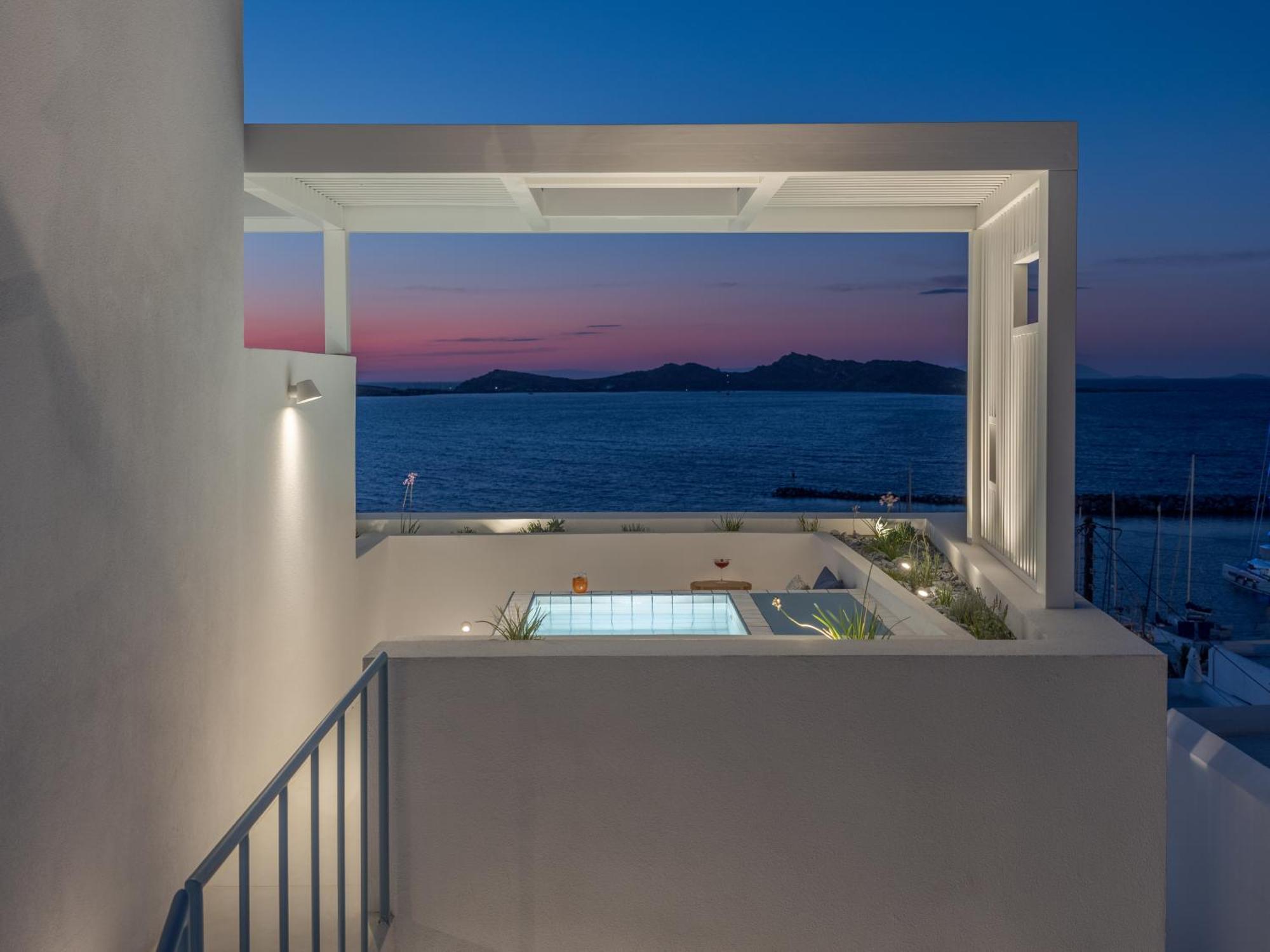 Отель Aegean Colors Paros Науса Экстерьер фото