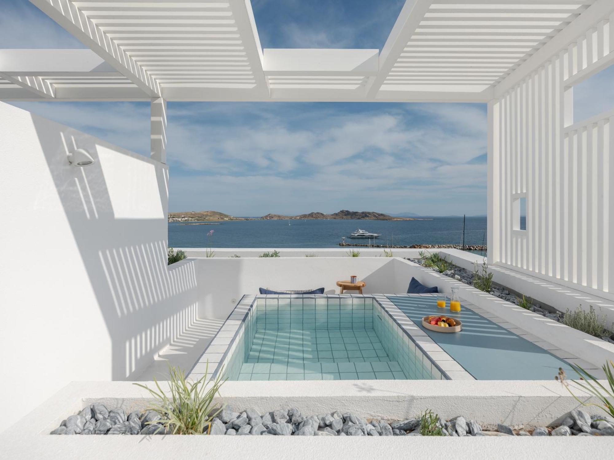 Отель Aegean Colors Paros Науса Экстерьер фото